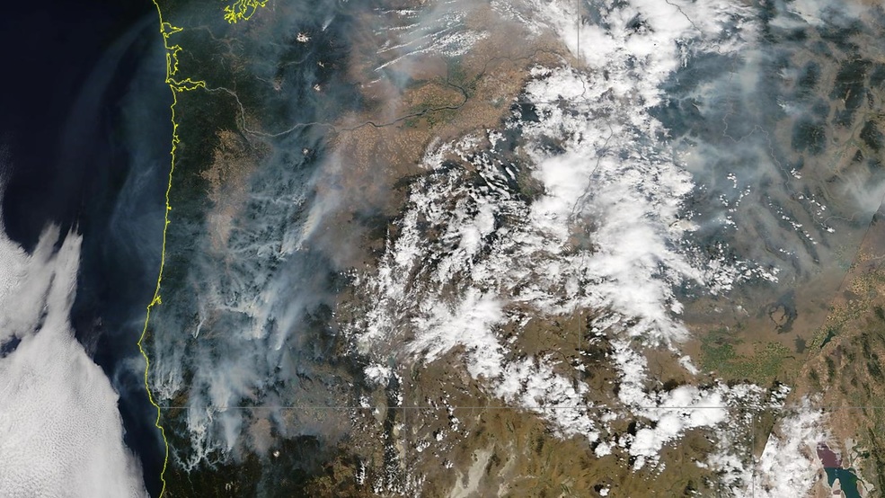 Wildfire haze, high temps create unhealthy air quality in Western 