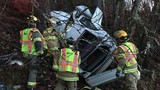 Emergency crews respond to rollover crash in Grants Pass