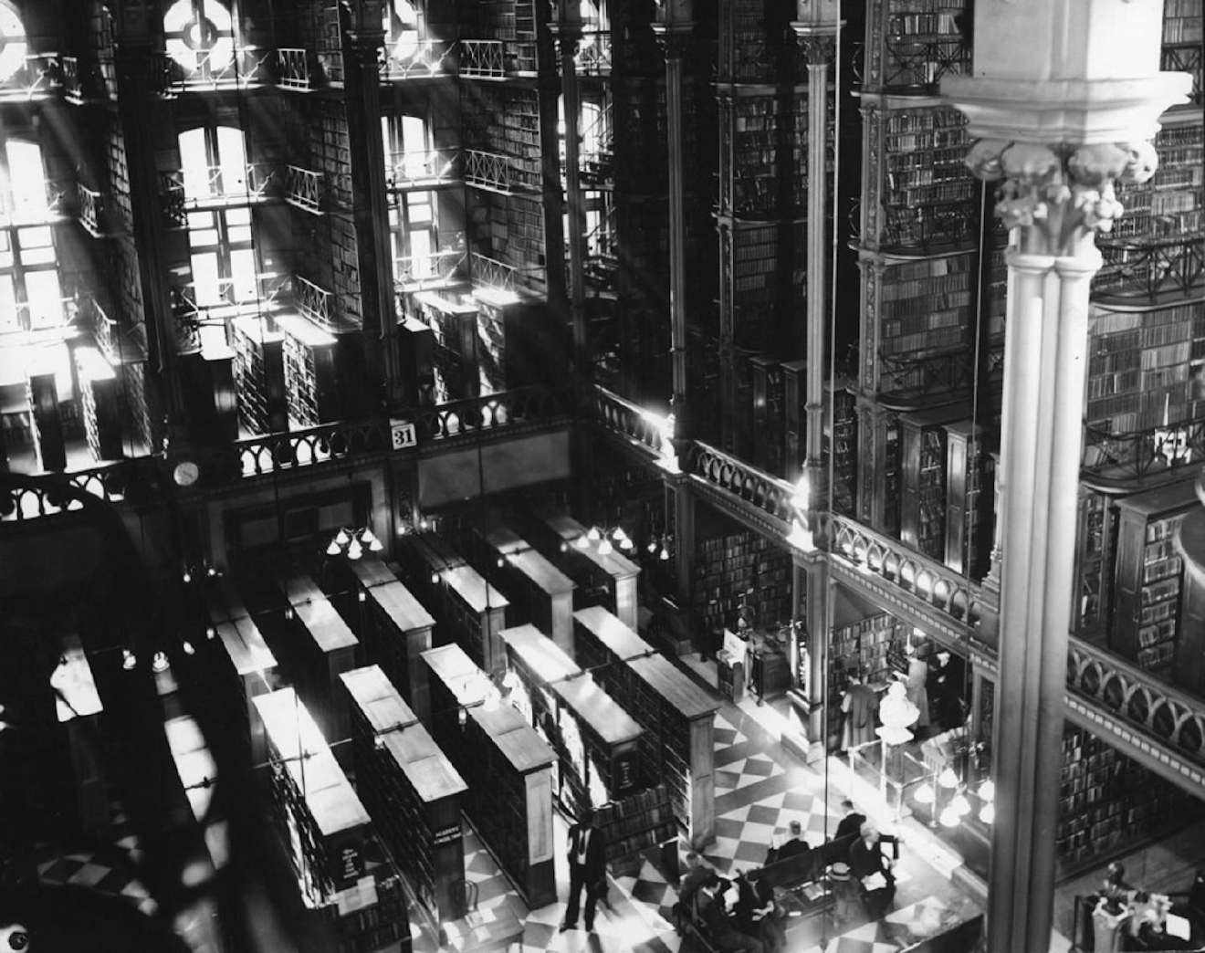 These Photos Of Cincy's Old Main Library Are Truly Spellbinding