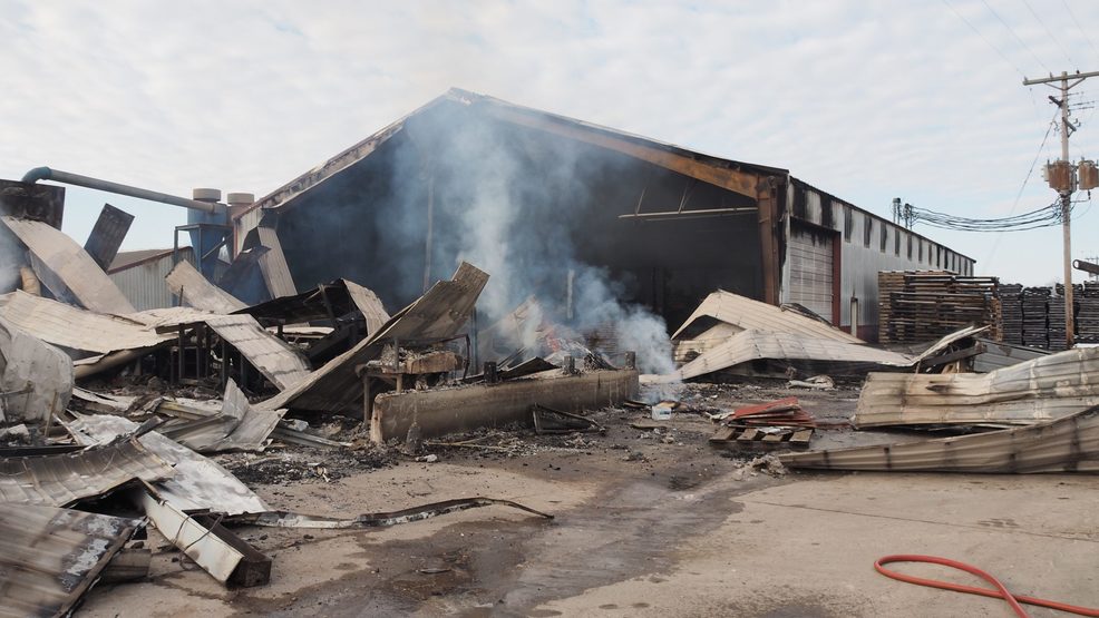 Morning fire destroys Cardwell Lumber structure in rural Knox County KTVO