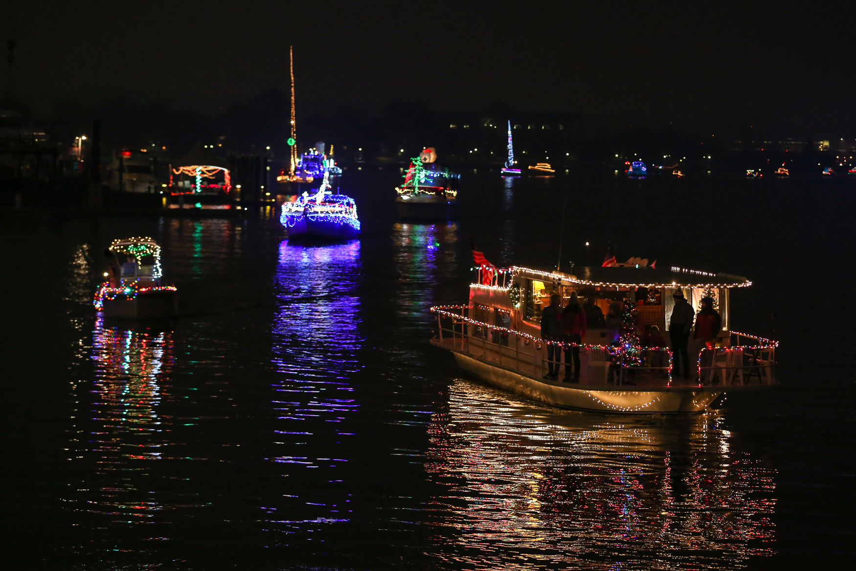 The Wharf's delightfully bright holiday boat parade in photos DC Refined