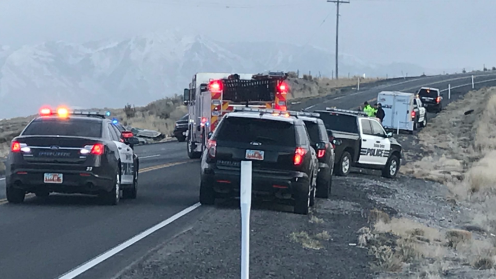 1 dead, 1 injured in Saratoga Springs wreck, power lines down KUTV