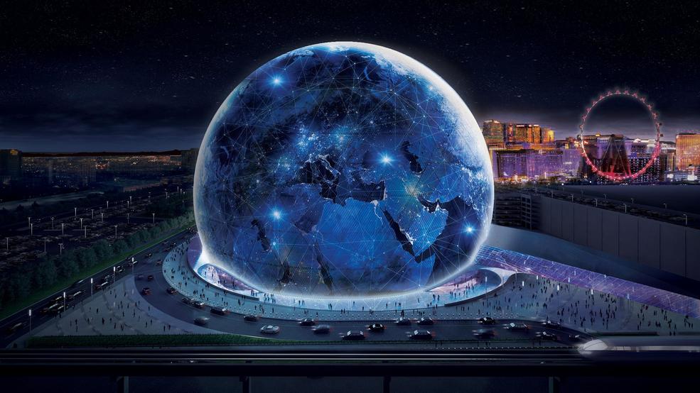 Hightech, sphereshaped arena coming to Las Vegas Strip KSNV
