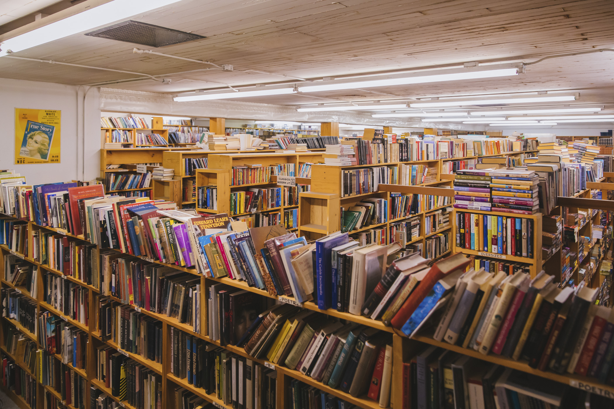Photos Inside the largest used bookstore in Washington Seattle Refined