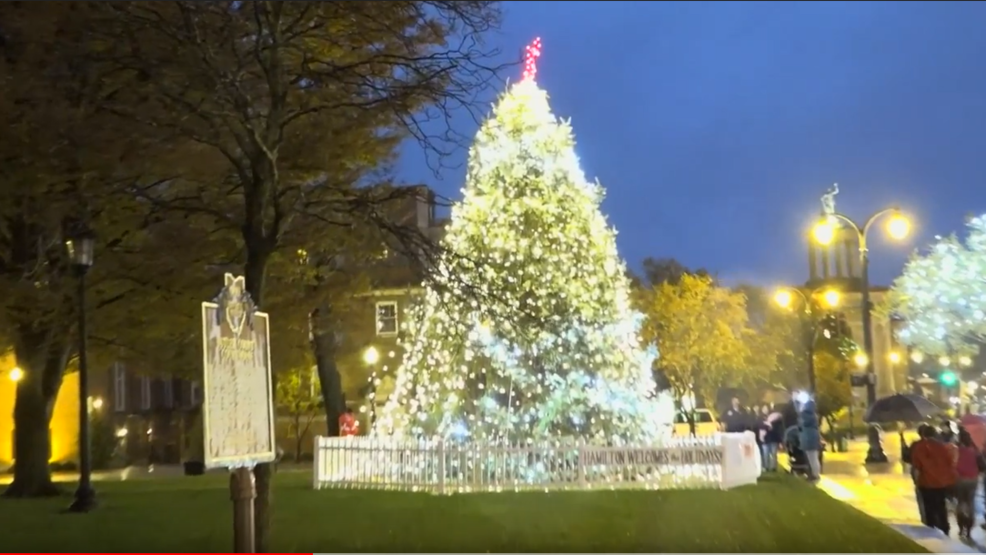 Hamilton hosts tree lighting ceremony WKRC