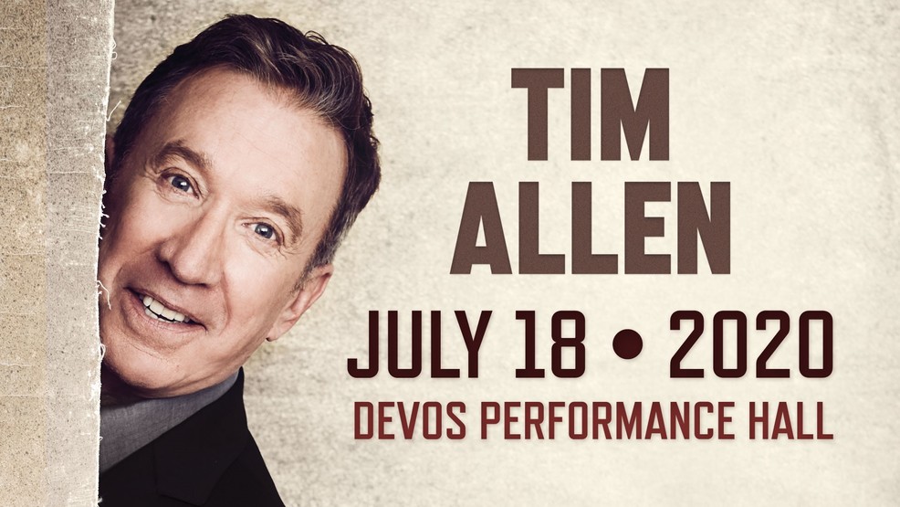 Actor and comedian Tim Allen announces live performance in Grand Rapids