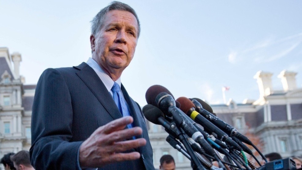 Ohio governor wants Republican Party to home" WGME