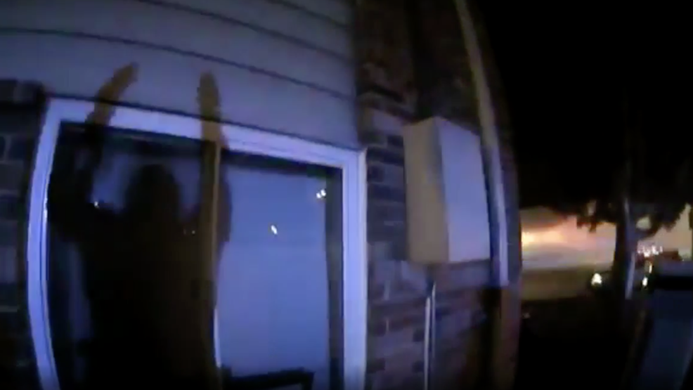Kids thrown from burning apartment, caught by police | KOMO
