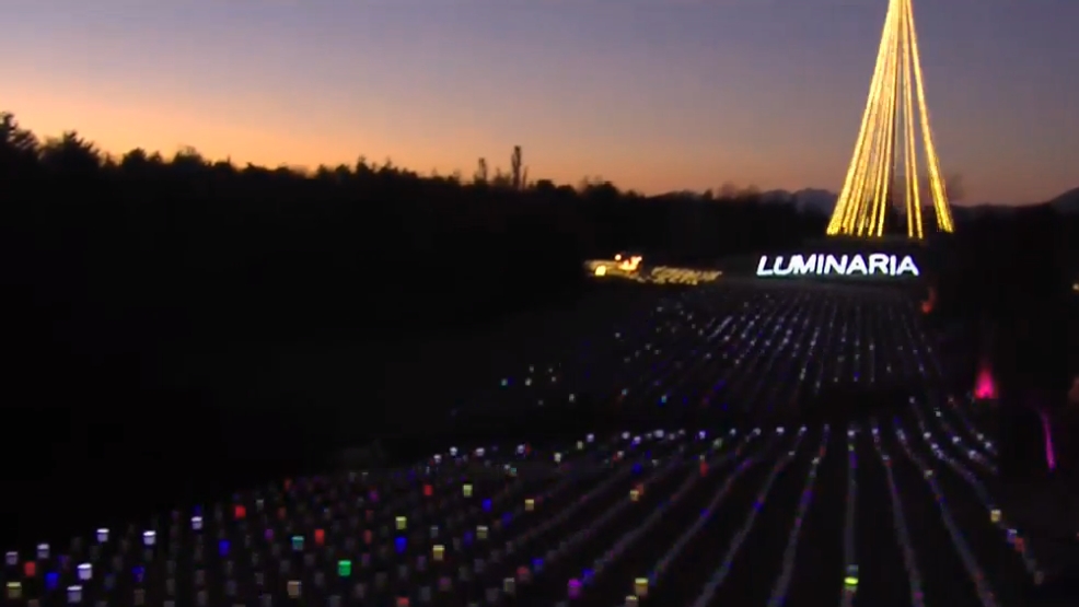 Live with Casey Luminaria at Thanksgiving Point KUTV