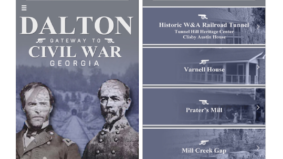 App Highlights Dalton's Civil War History WTVC