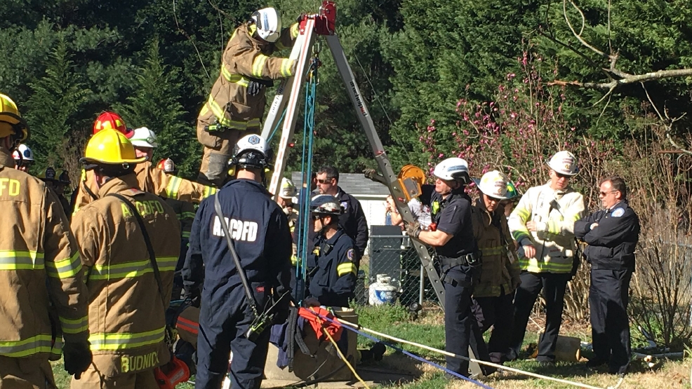 Anne Arundel Firefighters Rescue Worker Who Fell Into Well