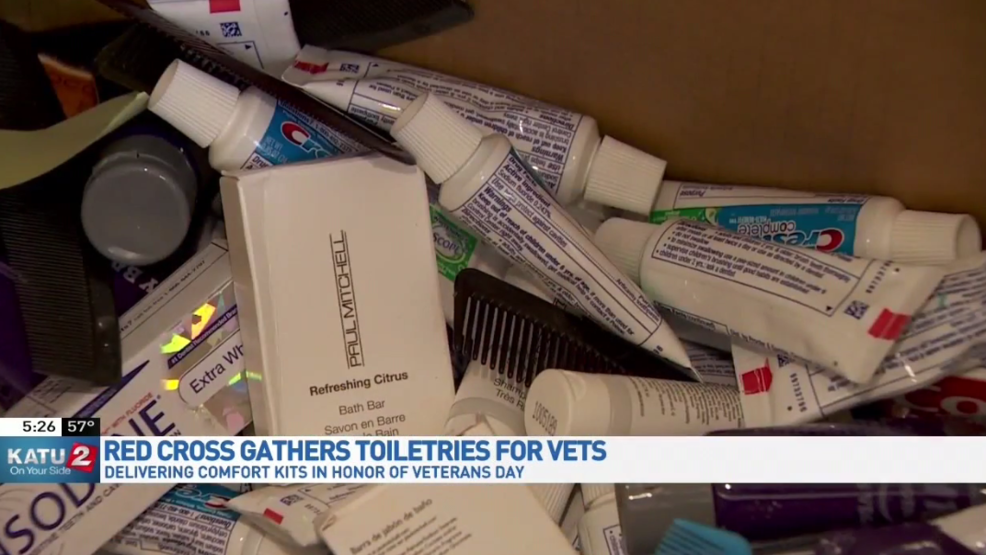 Red Cross collecting toiletry donations for homeless veterans KATU