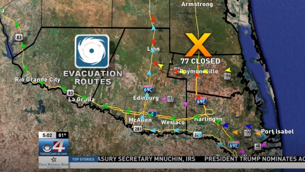 Evacuation routes key for any hurricane preparedness plan KGBT