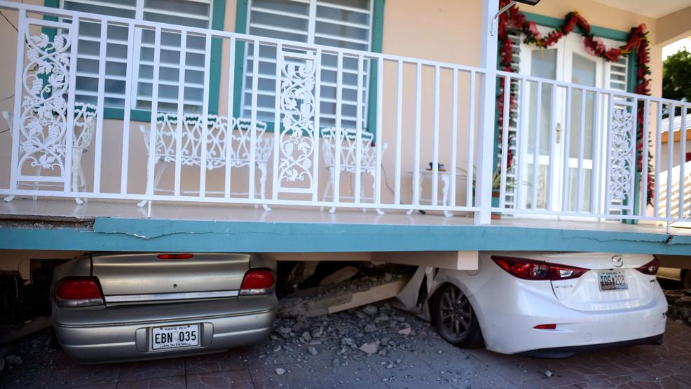  5.8-magnitude quake strikes Puerto Rico, damaging homes