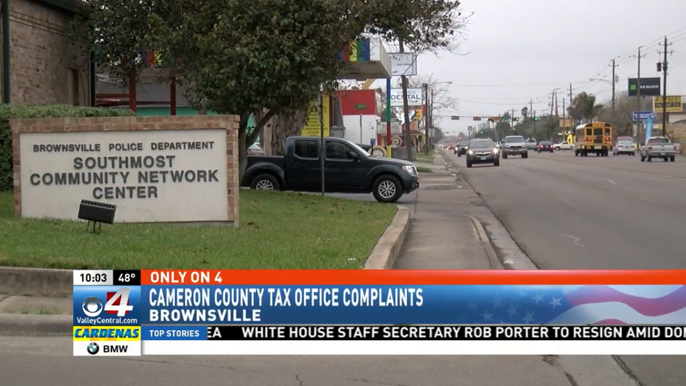 Cameron County tax payers unhappy with service at Brownsville office KGBT