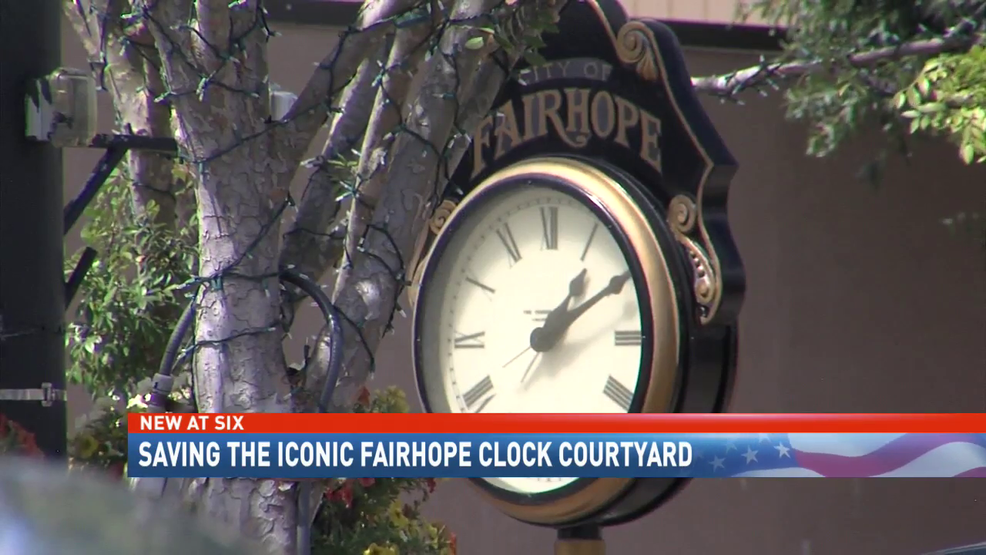 Saving the iconic Fairhope clock courtyard WPMI