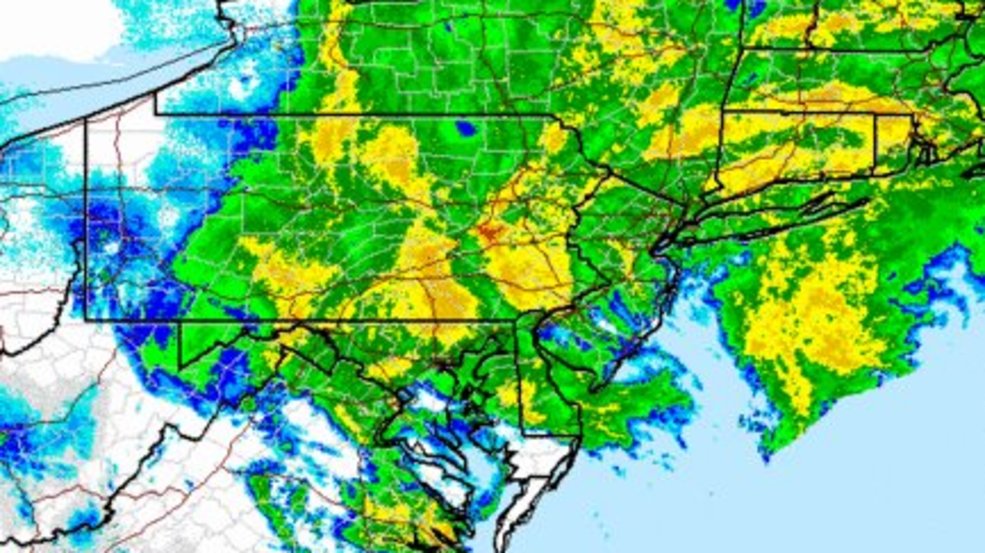 Tracking rain and strong winds in Maryland WBFF