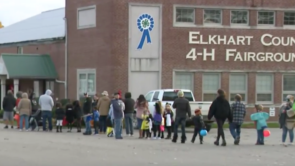 Elkhart County 4H Fairgrounds hosts annual Goshen trickor treating