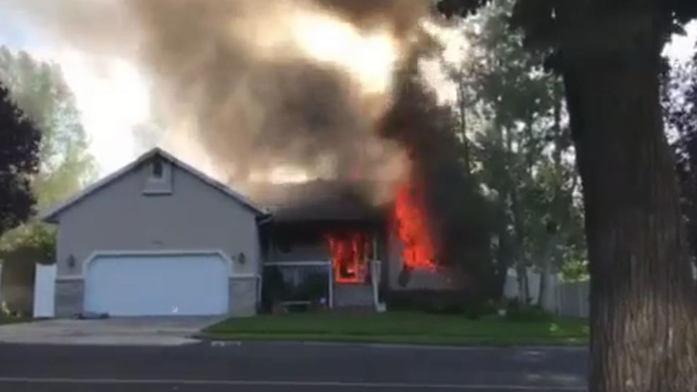 Cottonwood Heights house fire displaces family of 7, family cat missing