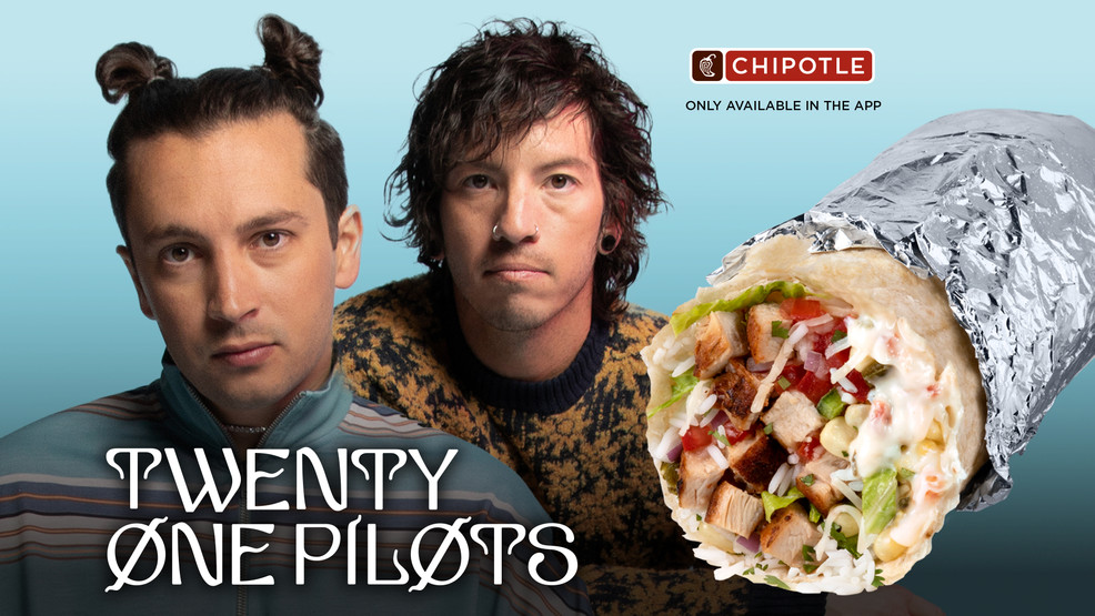 chipotle twenty one pilots shirt