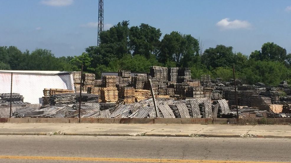 Cause of large fire at pallet yard in Springfield under investigation