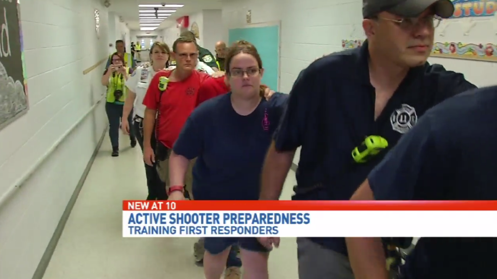 Active Shooter Exercise Prepares First Responders For Worst Case Scenario Wear 7662