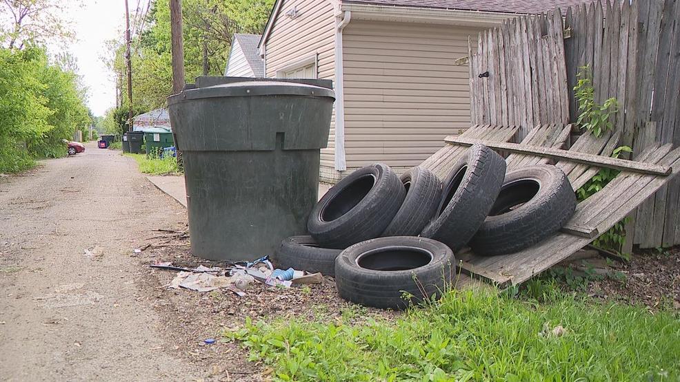 Neighbors Call Out Illegal Tire Dumping Resources Available To Clean Columbus Streets Wsyx 1466