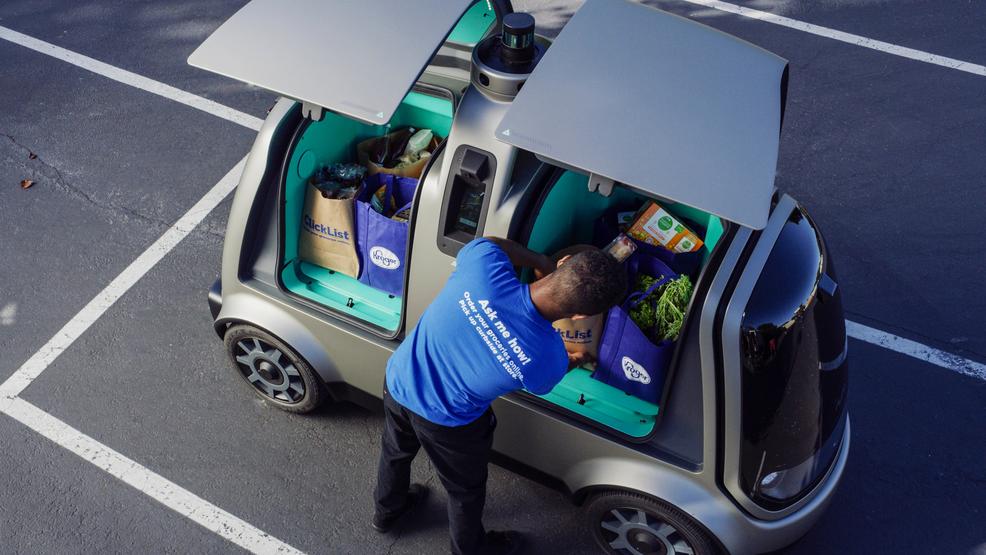 kroger to test grocery deliveries with driverless cars
