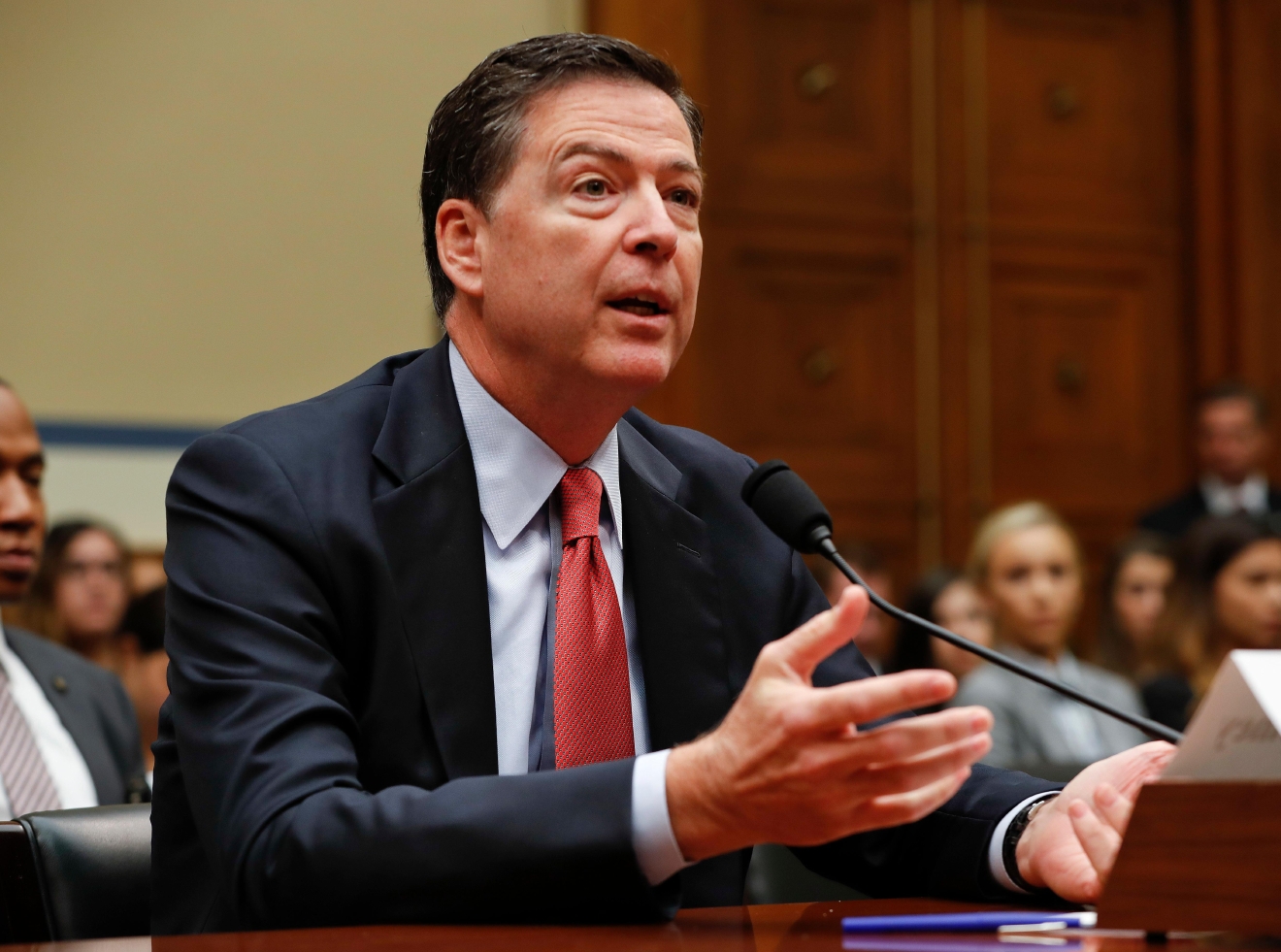 file photo, fbi director james comey testifies on capitol hill