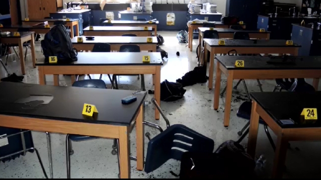 Teacher, students weren't wearing goggles when science experiment went wrong